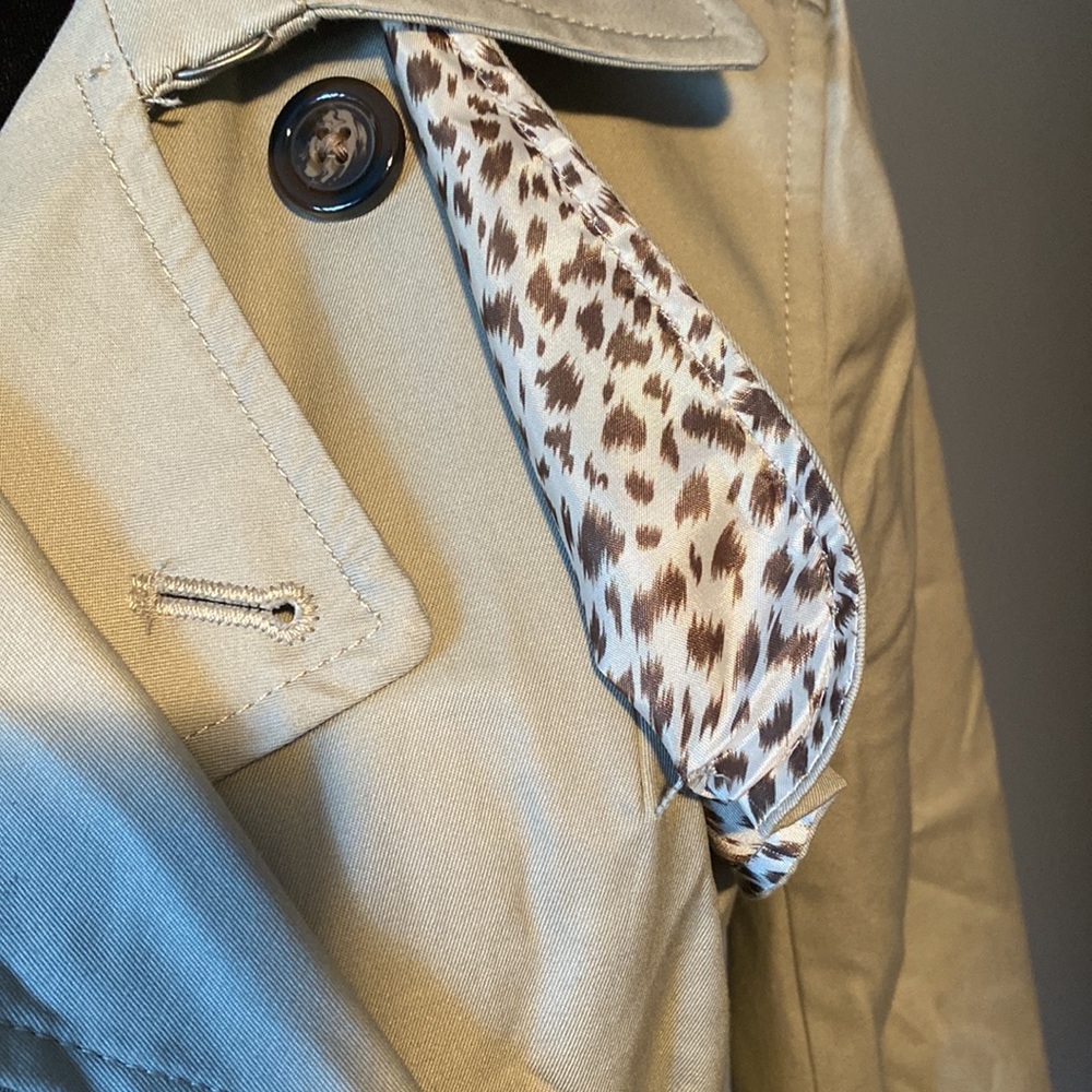 Double Button Trench Coat - image 3